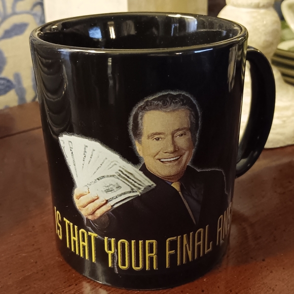 "WHO WANTS TO BE A MILLIONAIRE" Regis Philbin cup mug coffee - Picture 5 of 6